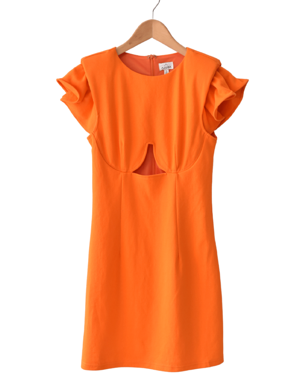 Vestido Naranja Manga bolero