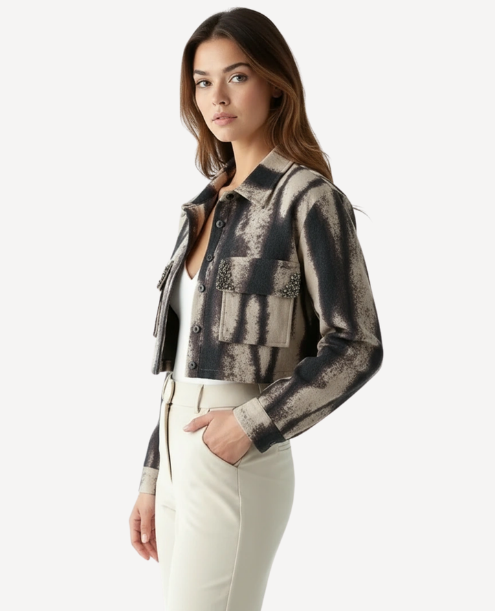 Chaqueta Safari Print