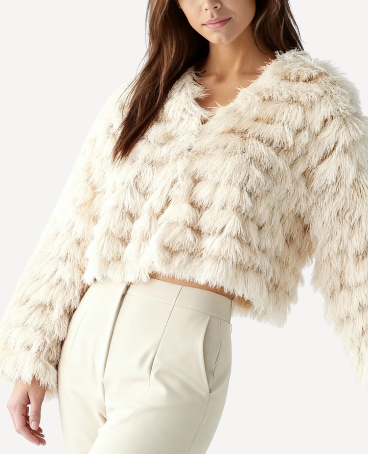 Chaqueta Pelos Marfil