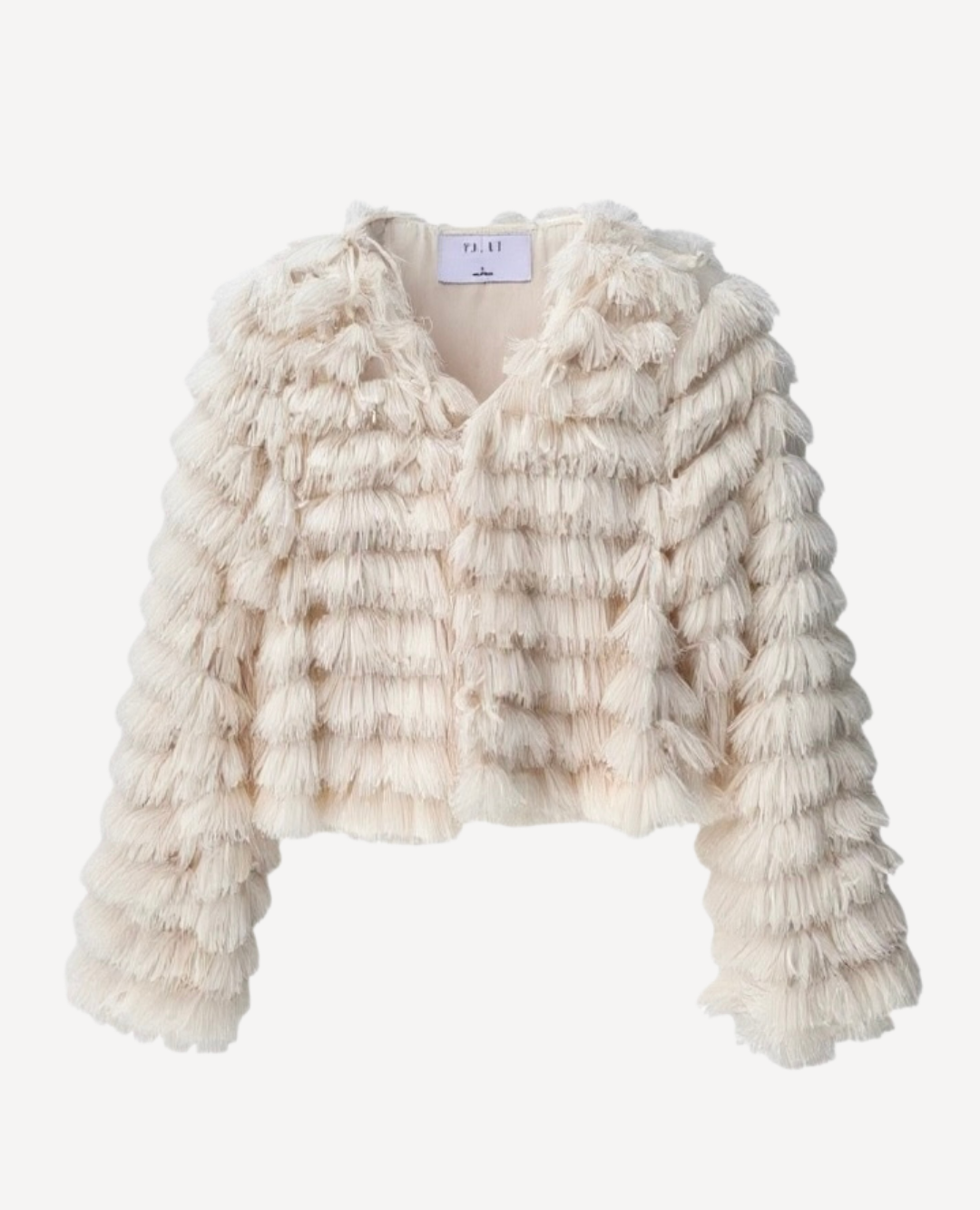 Chaqueta Pelos Marfil