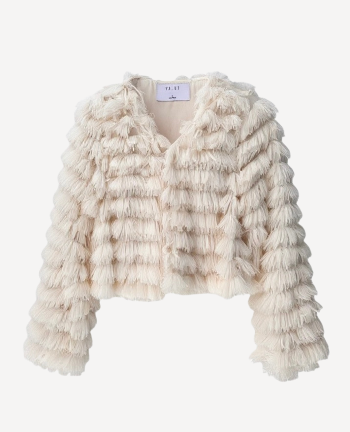 Chaqueta Pelos Marfil