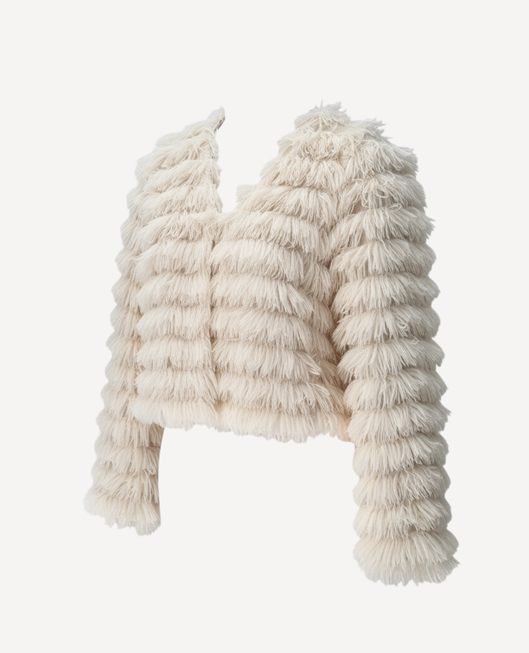 Chaqueta Pelos Marfil