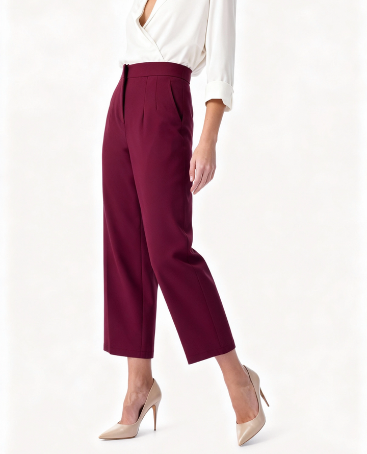 Pantalon Elegant Vinotinto