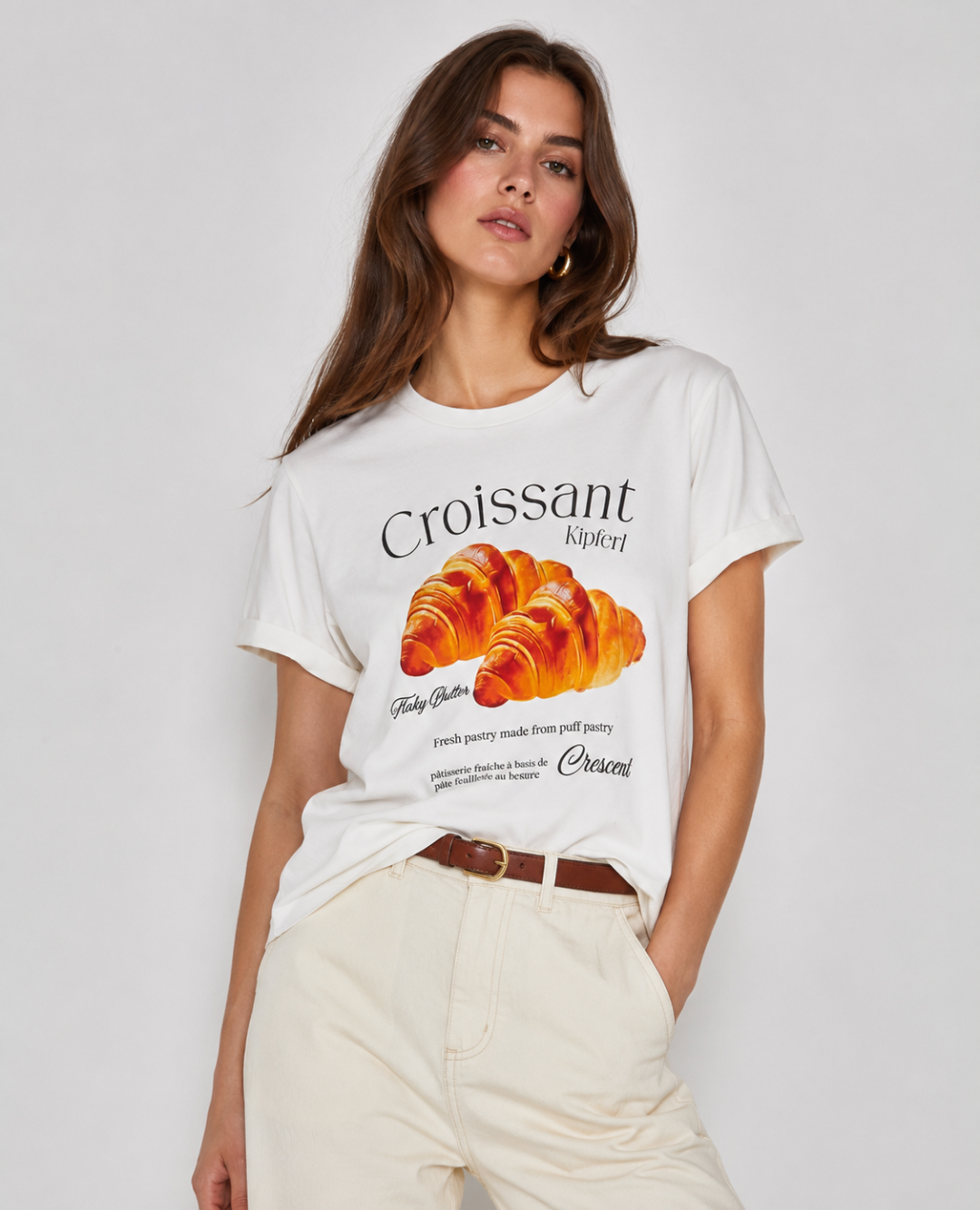 Camiseta croissant