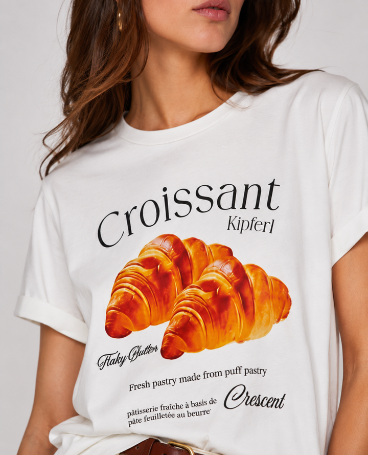 Camiseta croissant