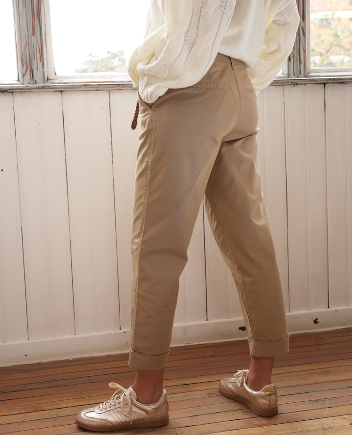 Pantalon capri Safari