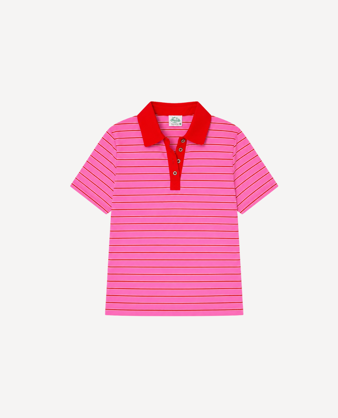 Camiseta Stripe Fucsia Rosa