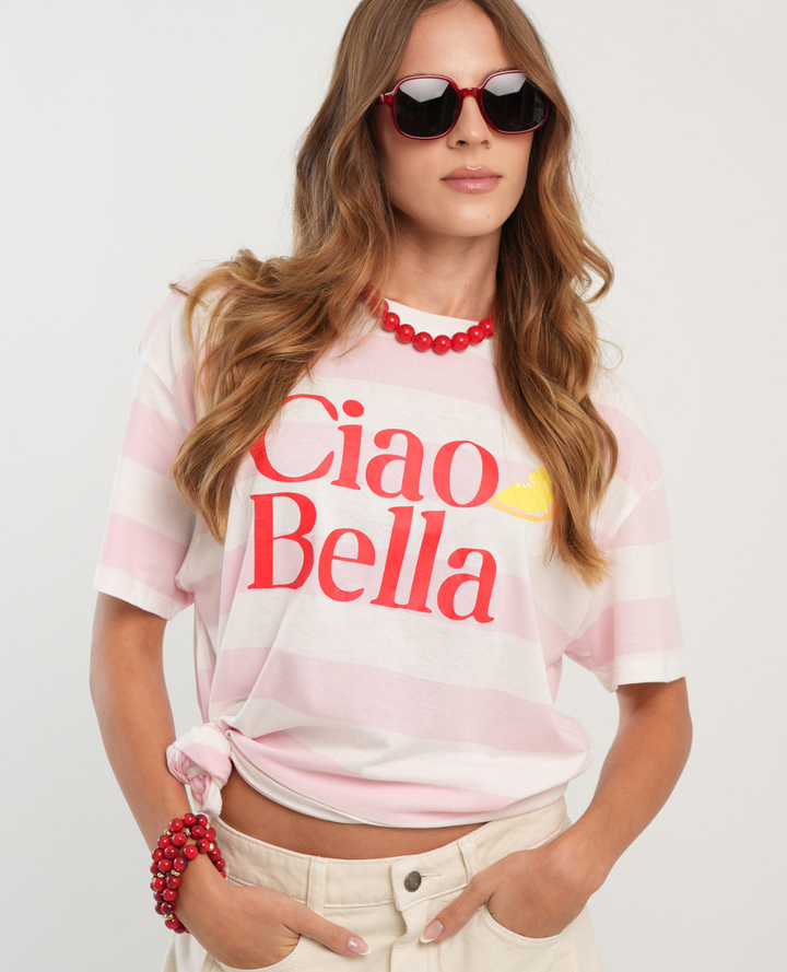 Camiseta Ciao Bella Zepia