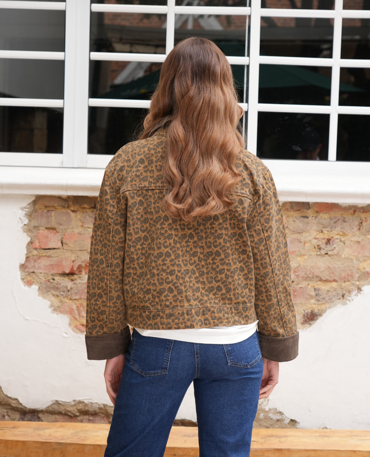 Chaqueta Cazadora Animal Print