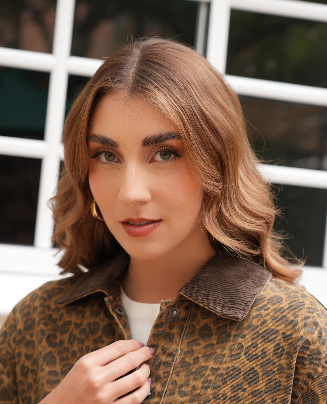 Chaqueta Cazadora Animal Print