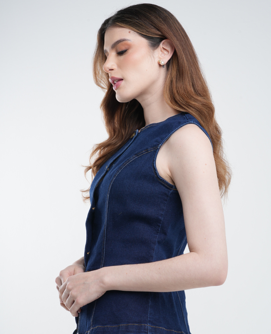 Chaleco Blazer Denim
