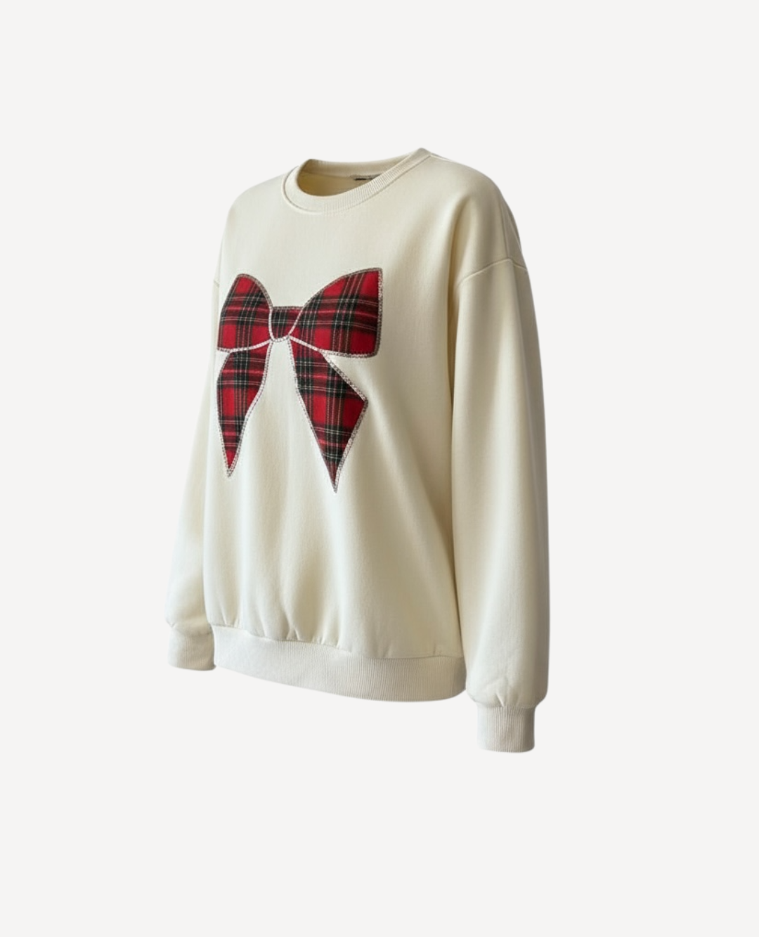 Saco moño navideño Marfil