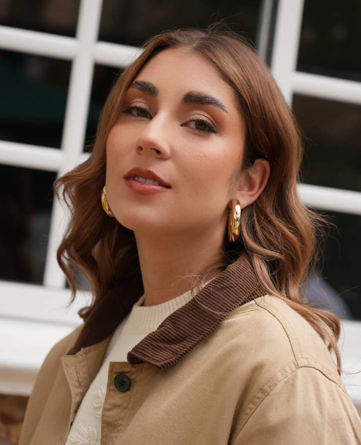 Chaqueta Cazadora Drill Beige