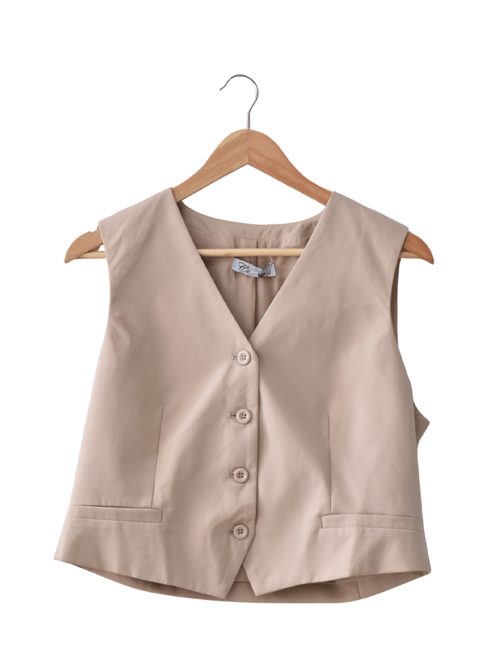 Chaleco Elegant Caqui