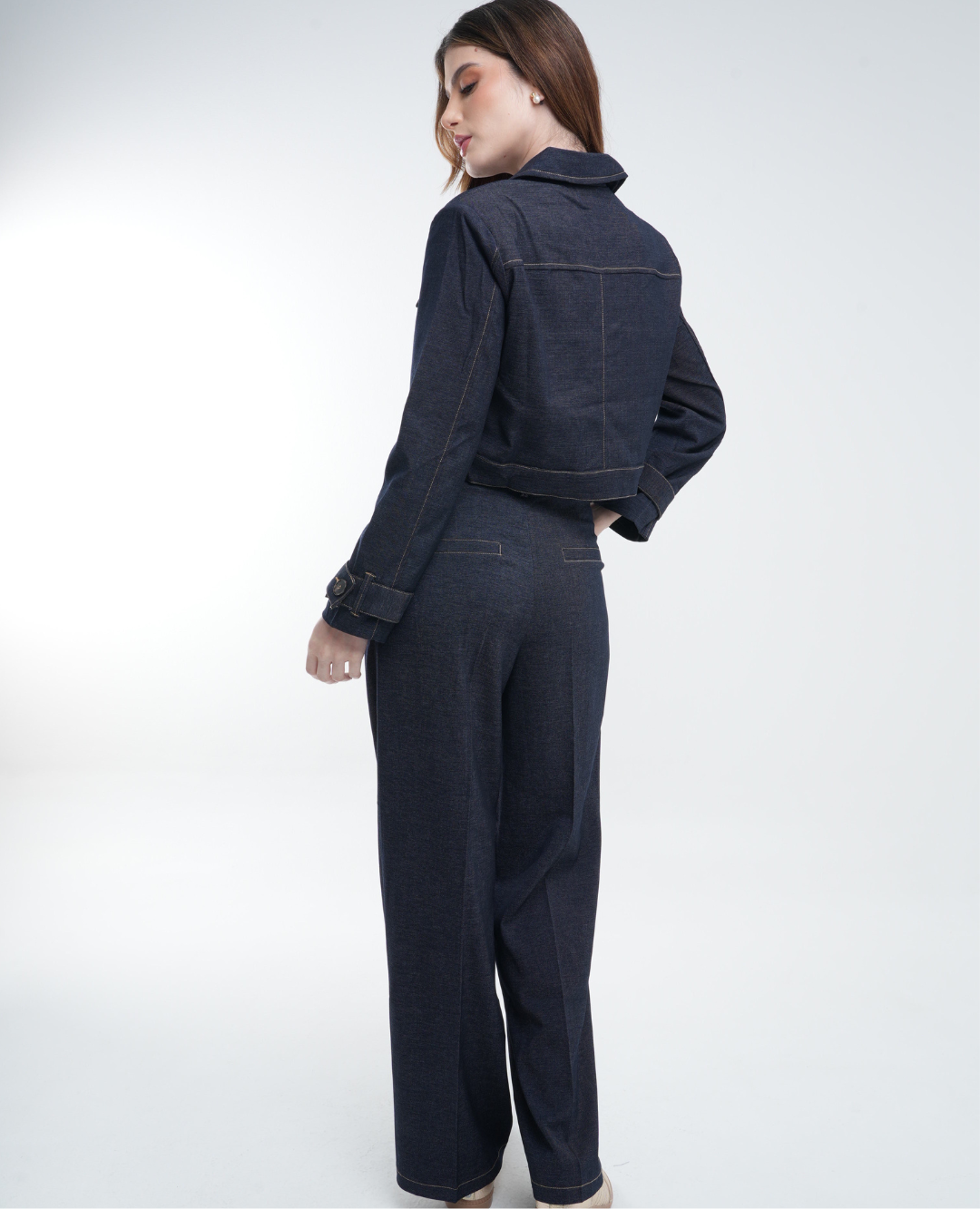 Chaqueta Denim Dark Azul