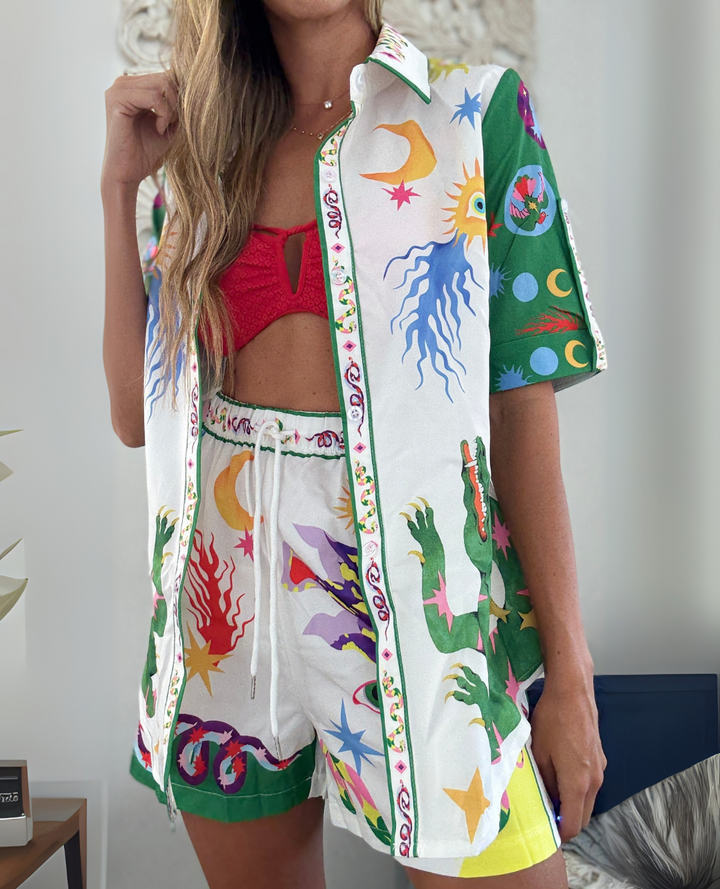 Set Blusa Short Karol G