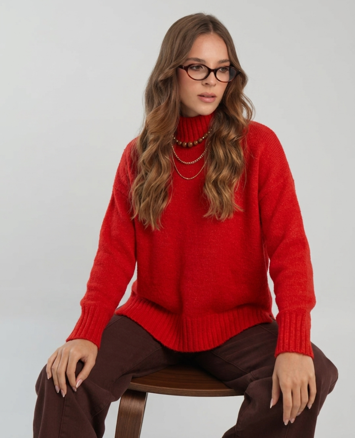 Saco Oversize Rojo