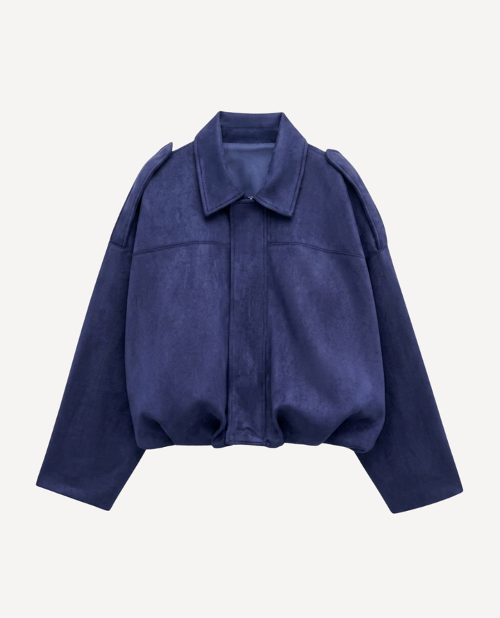 Chaqueta Bomber Azul