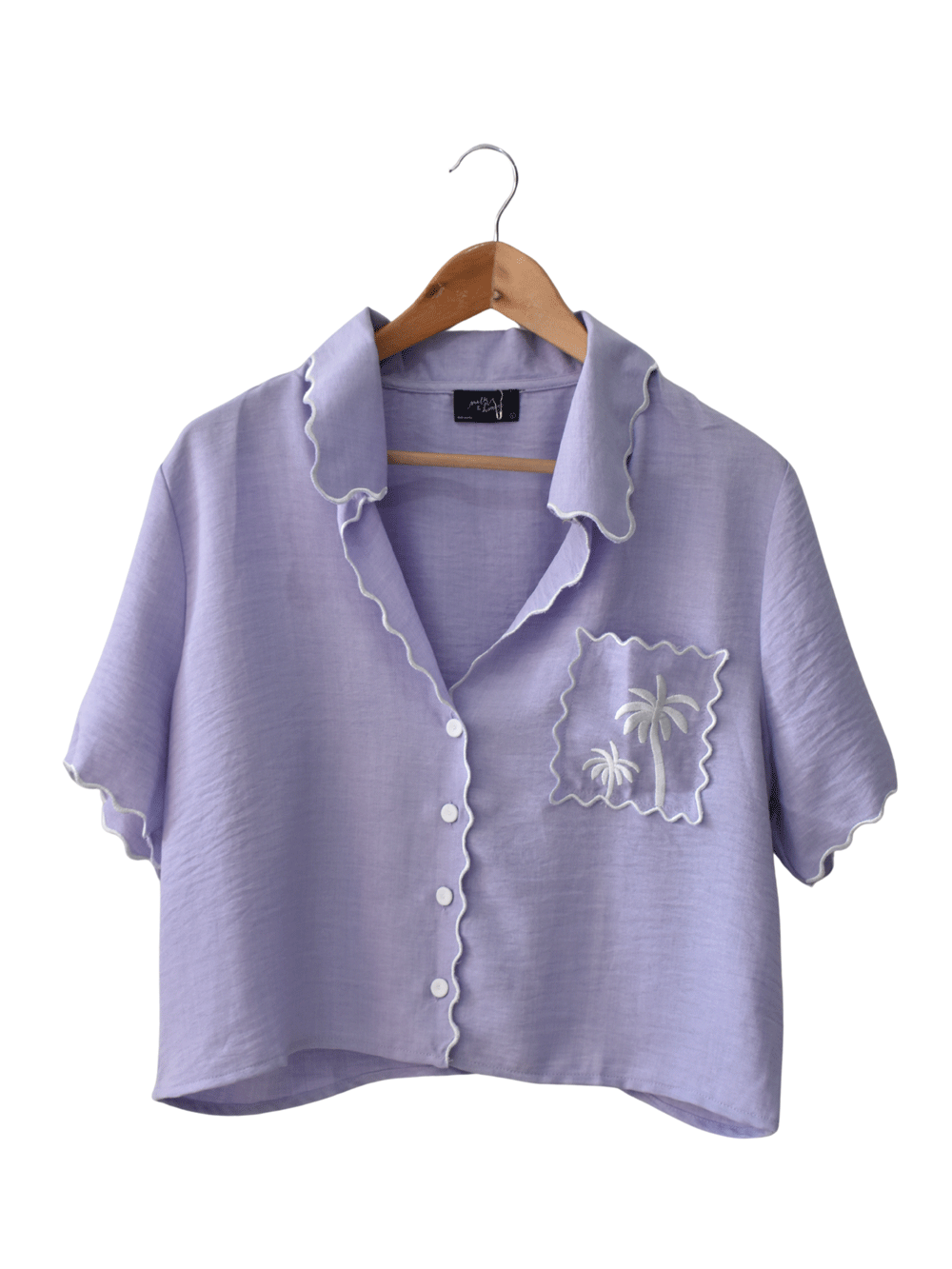 Blusa Palmera Lila
