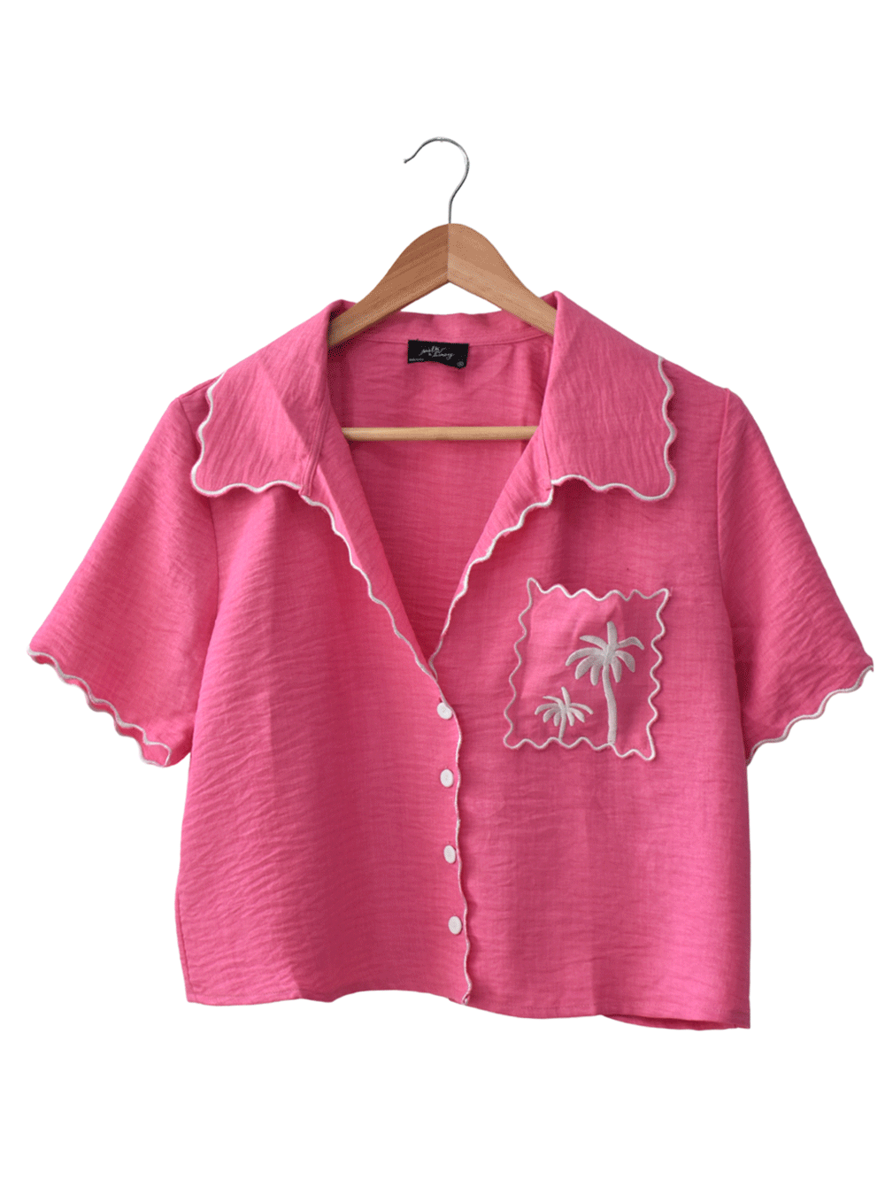 Blusa Palmera Fucsia