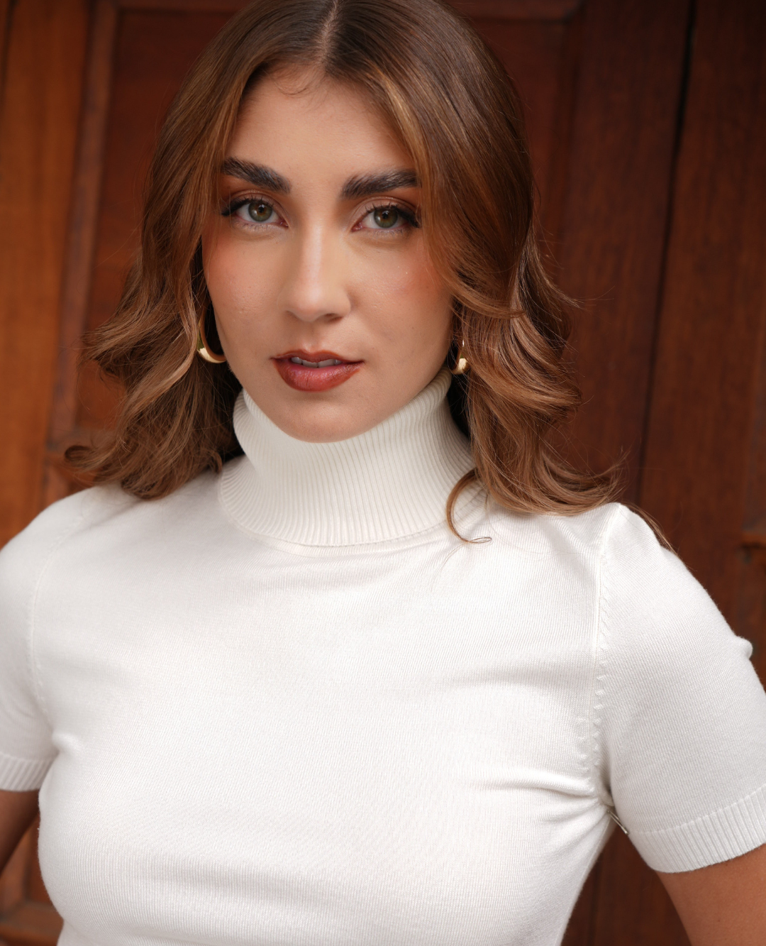 Básico Emilia Tortuga Blanco