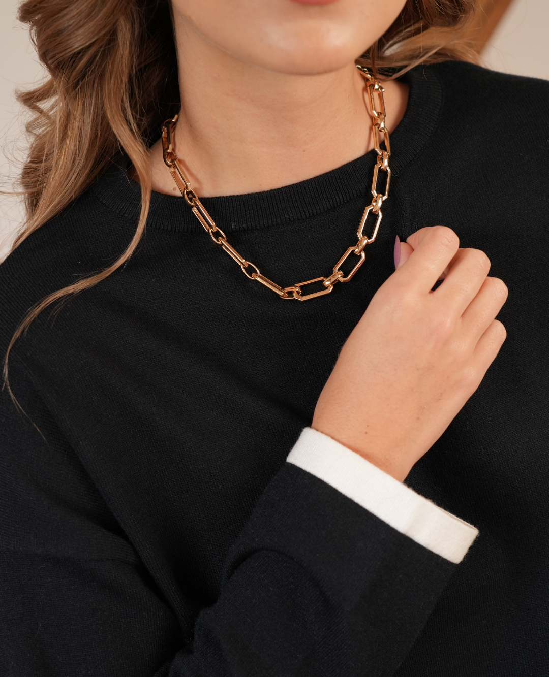Set Comfy Tejido Hilo negro