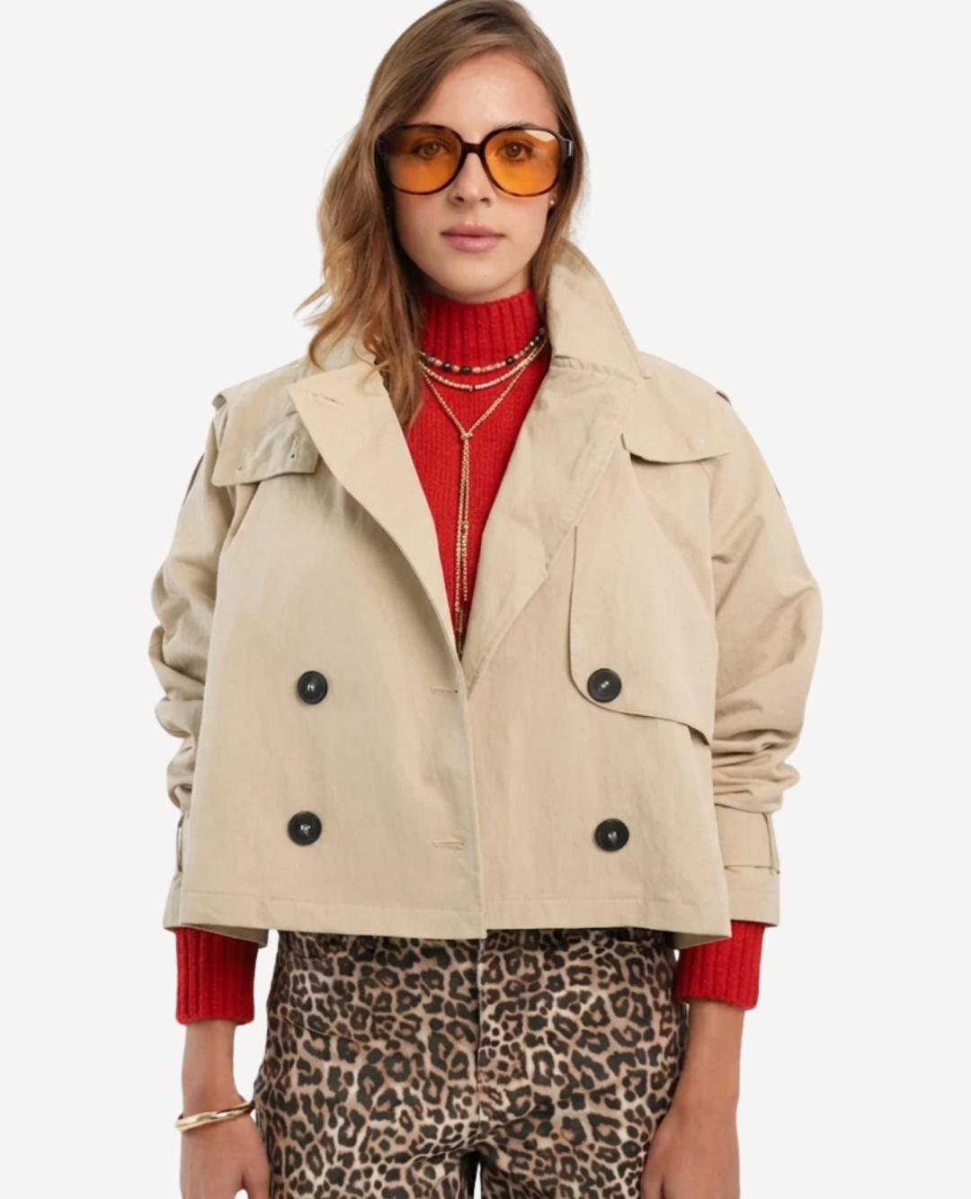 Saco Oversize Rojo