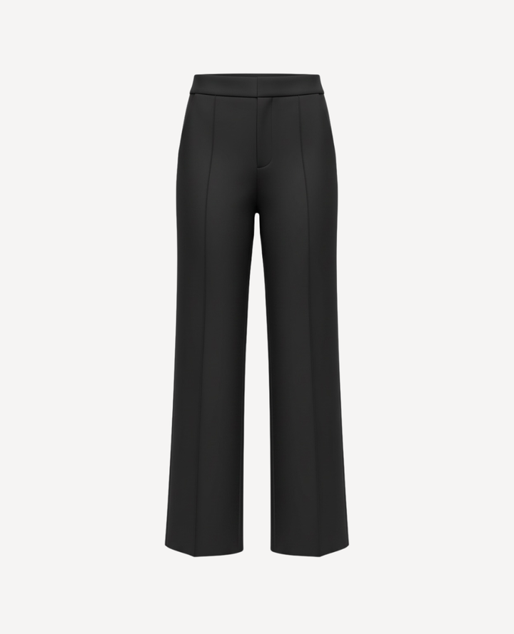 Pantalon elegant Negro