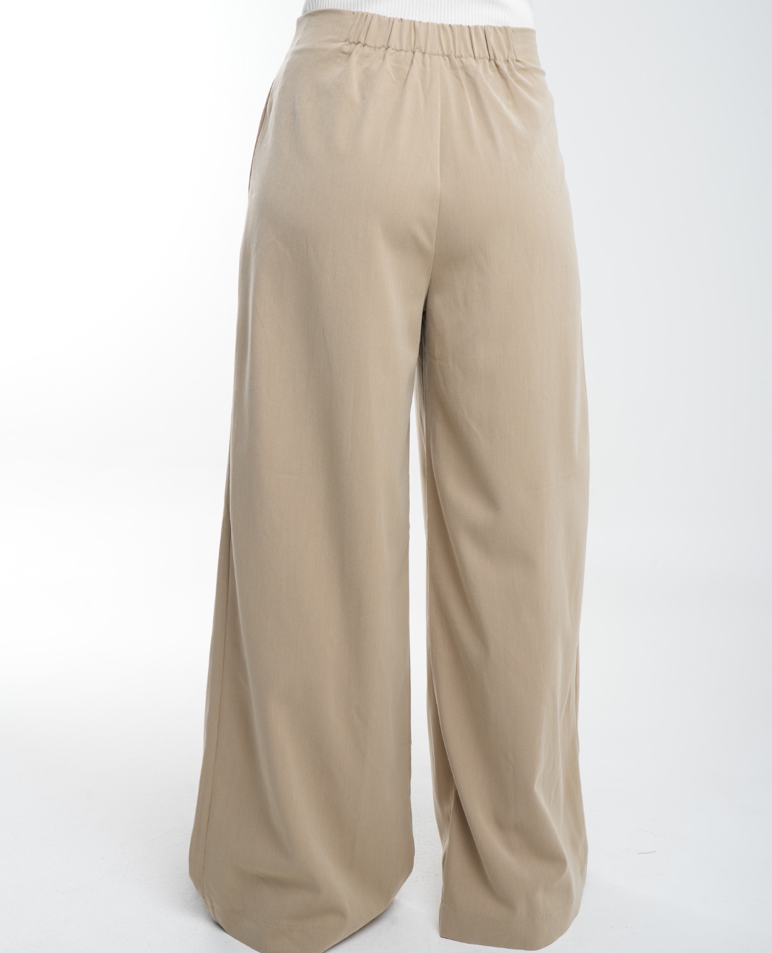 Pantalon Palazo Beige |