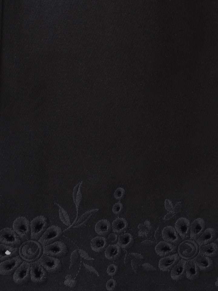 Pantalón Ojalillo Negro