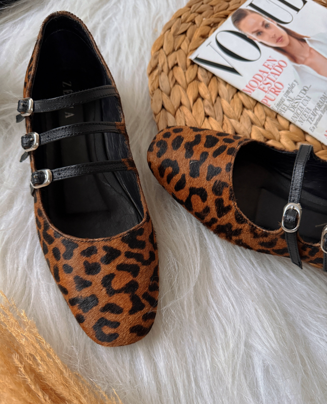 Bailarinas animal print eloaisa