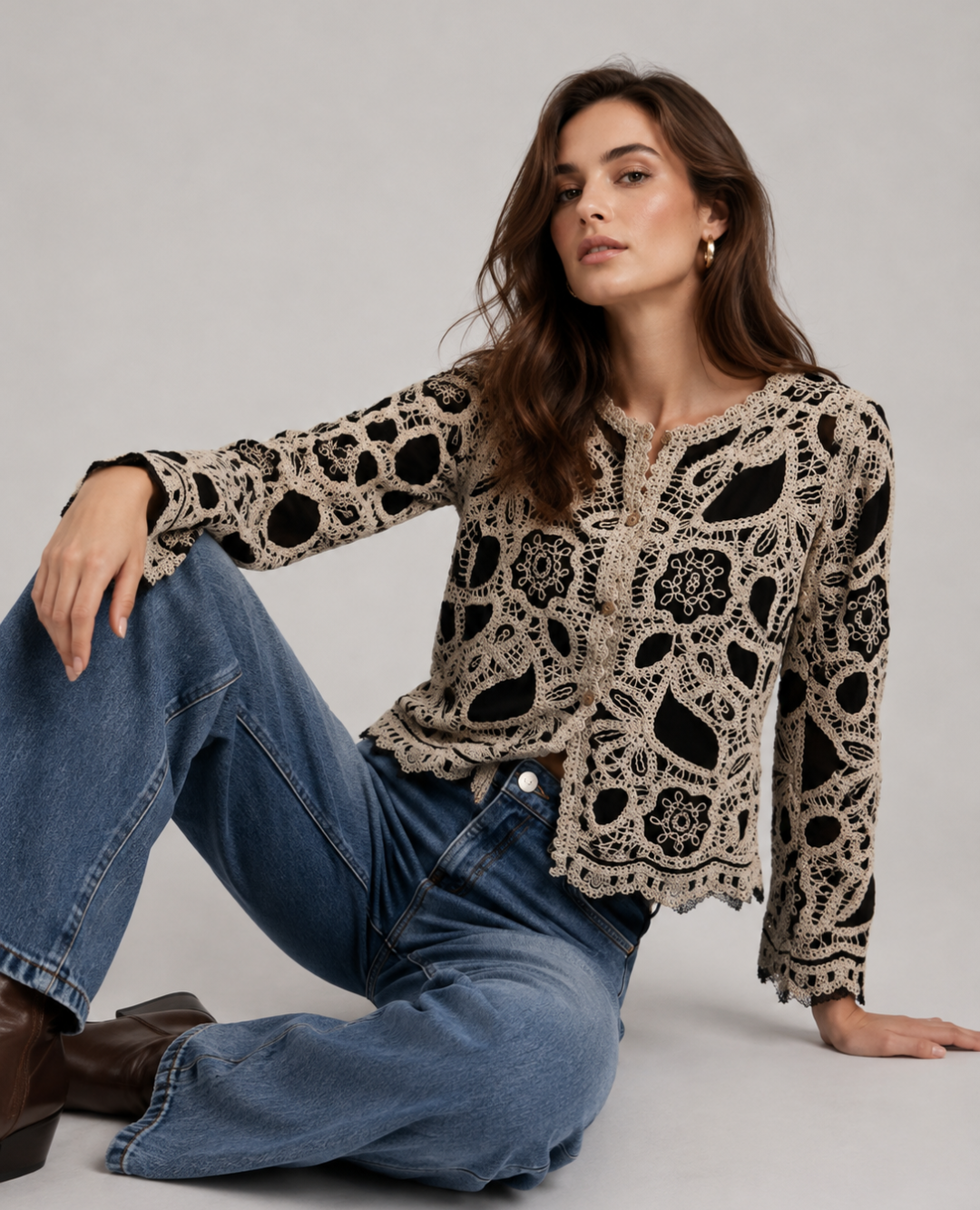 Chaqueta Torchon Negra