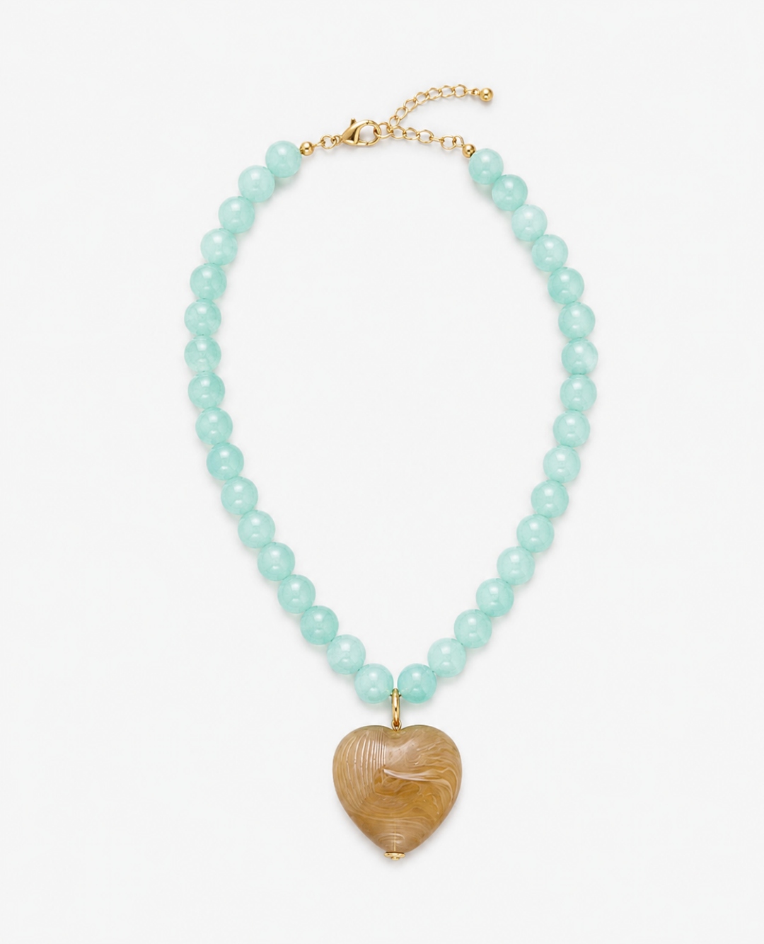 Collar cuarzo menta