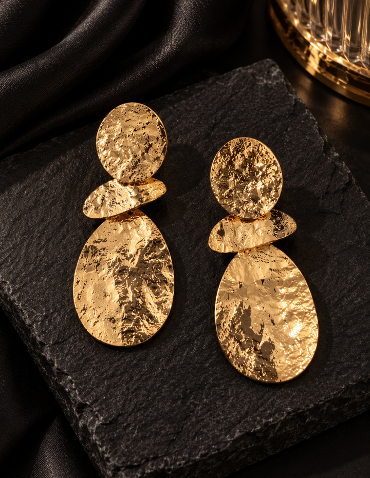 Aretes Minimalistas Dorados