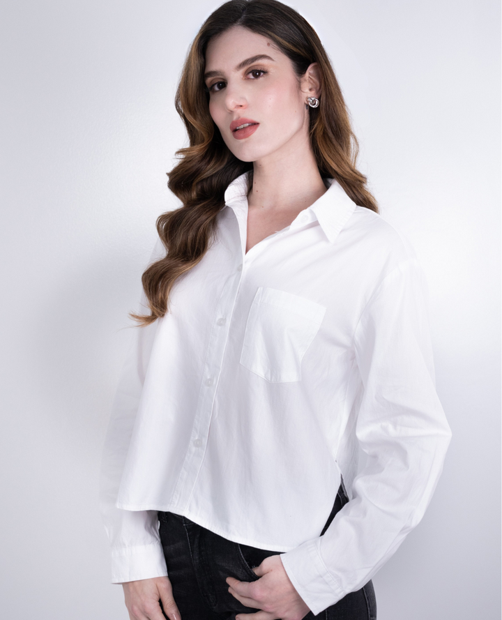 Camisa Popelina Blanca