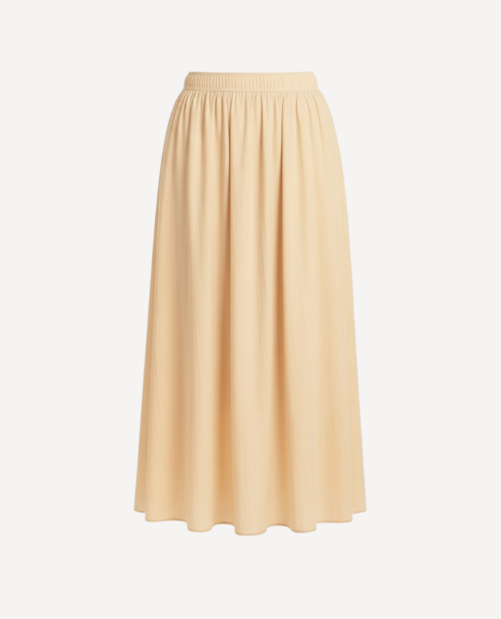 Falda Rotonda Marfil