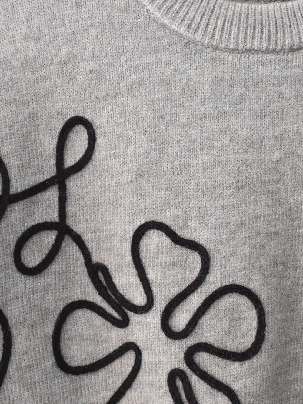 Saco Tejido Julieta Gris|