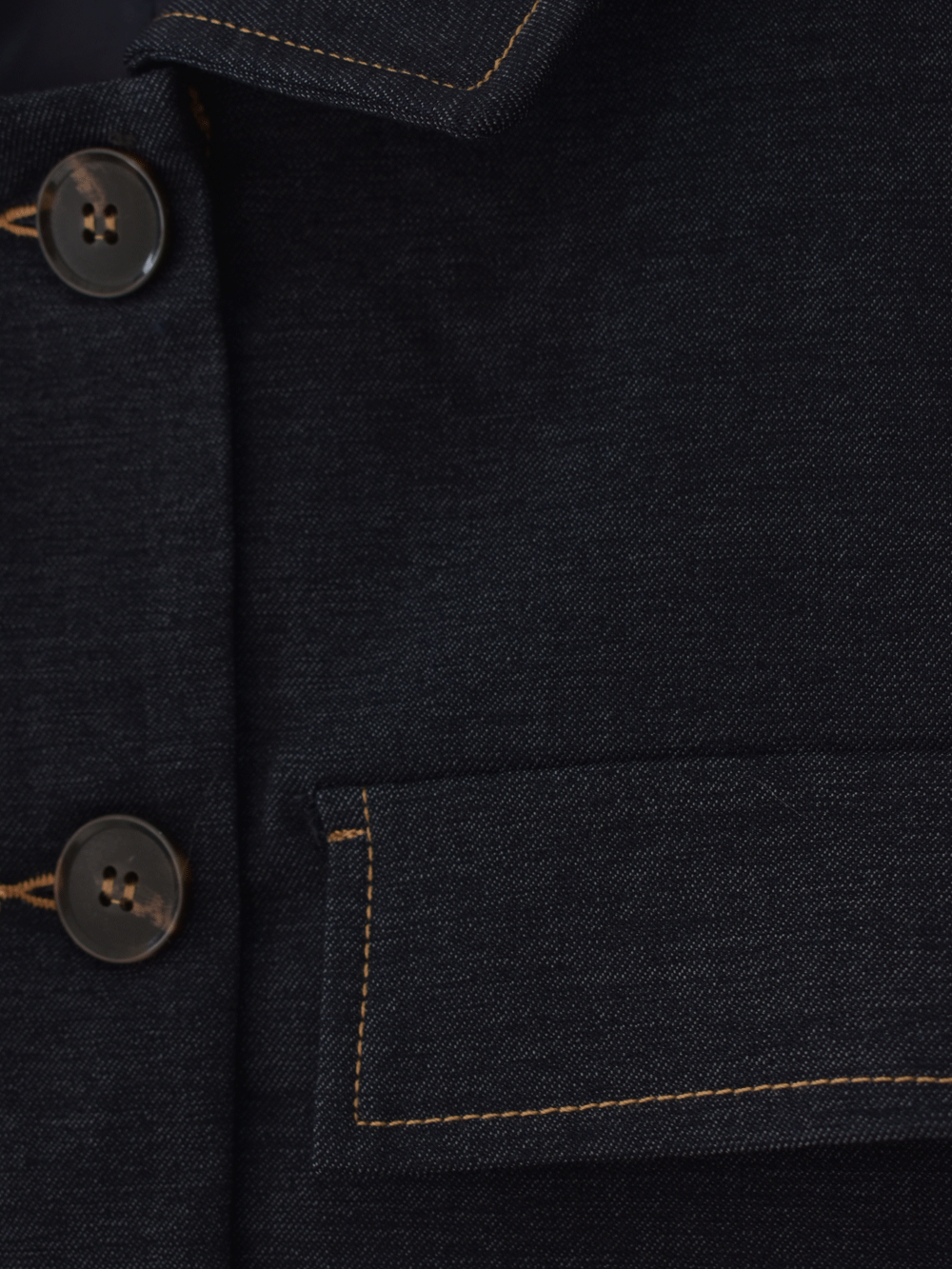 Chaqueta Denim Dark Azul