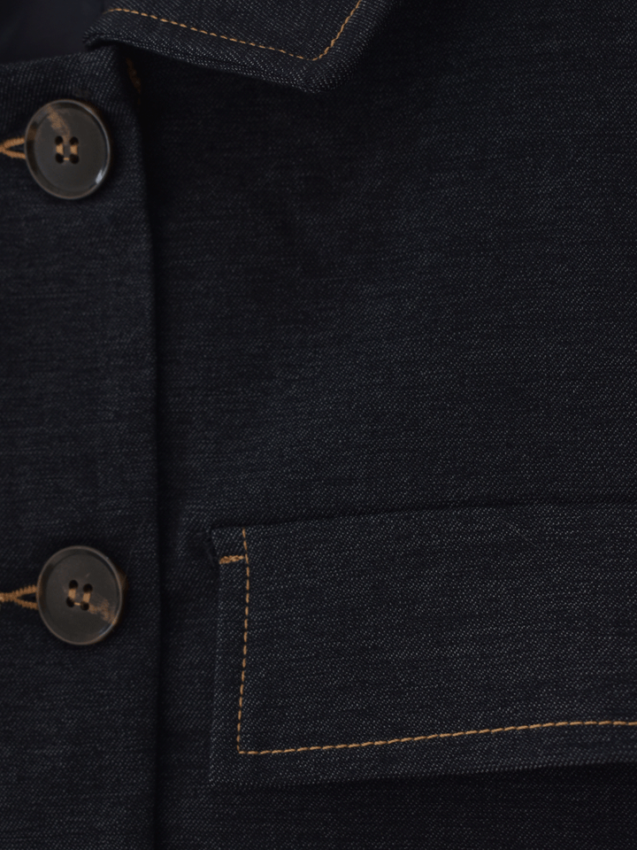 Chaqueta Denim Dark Azul