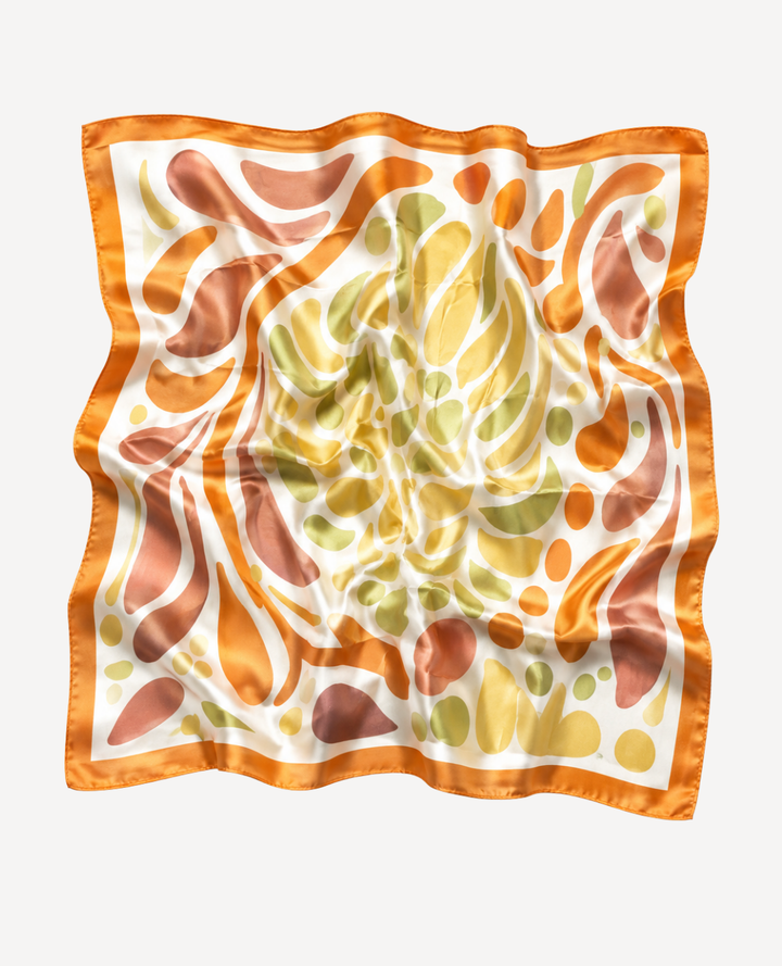 Pañoleta mosaico terracota