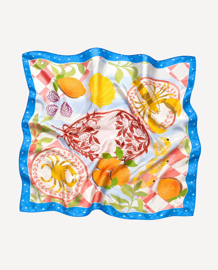 Pañoleta colorida Frutal - Cangrejos