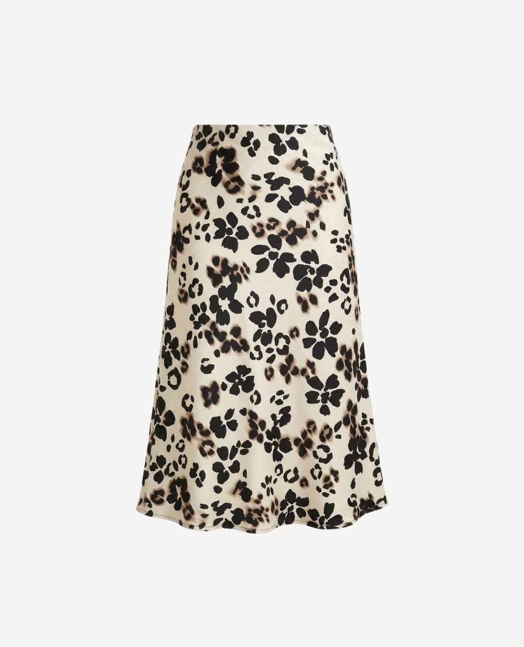 Falda Seda Estampado Floral