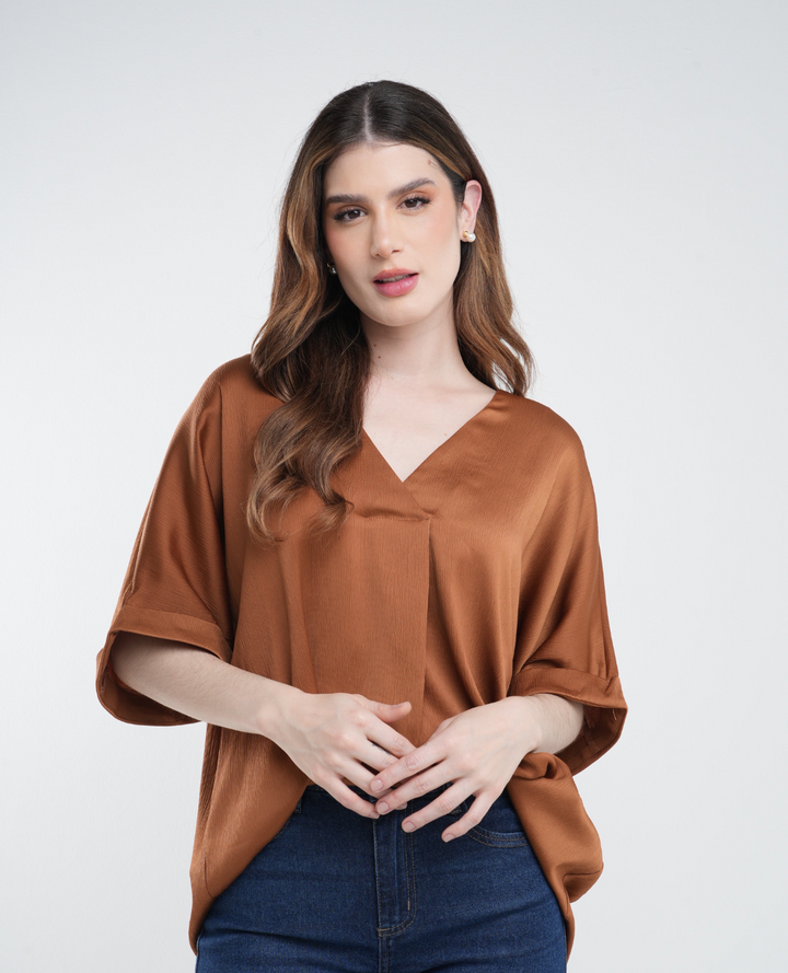 Blusa En seda Oversize
