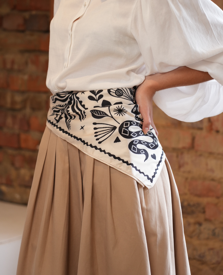 Zepia Pañoleta Print