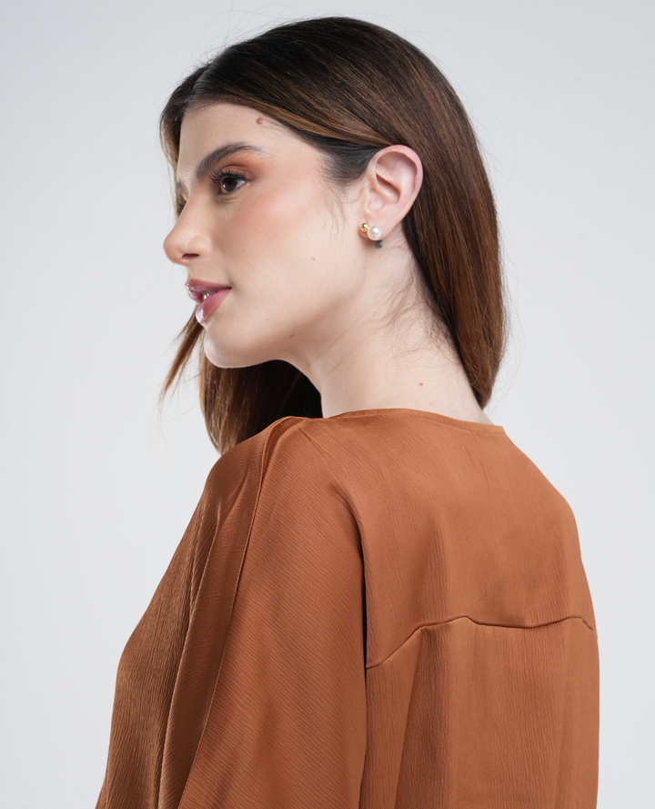 Blusa En seda Oversize