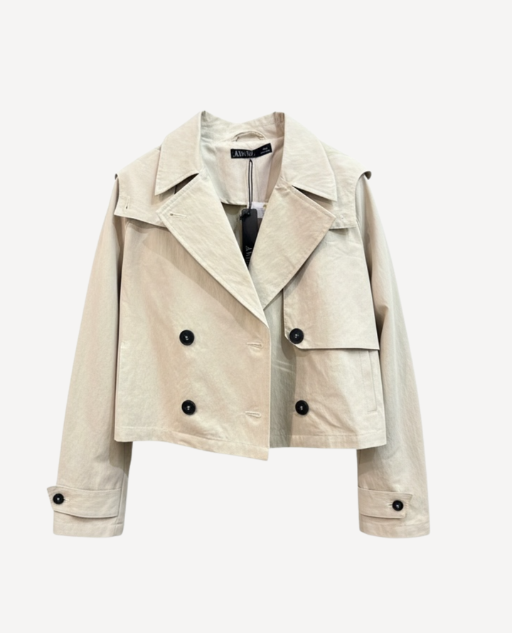 Gabardina Trench Julia Beige