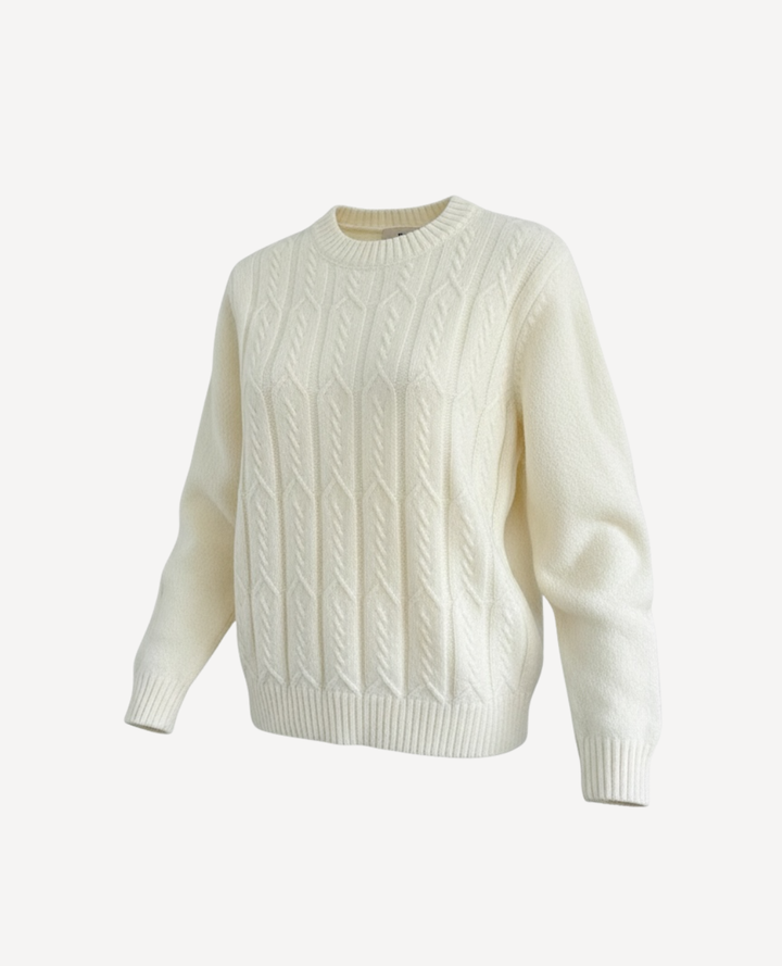 Saco Chenilla Sofia Marfil