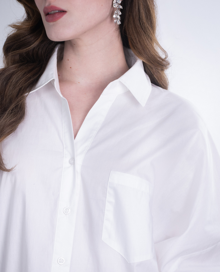 Camisa Popelina Blanca