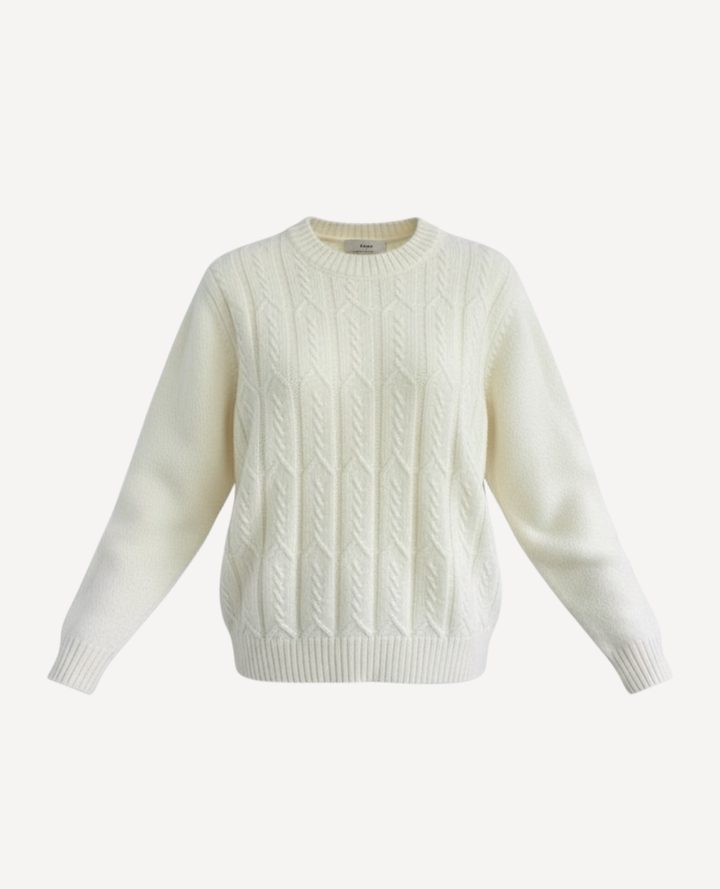 Saco Chenilla Sofia Marfil