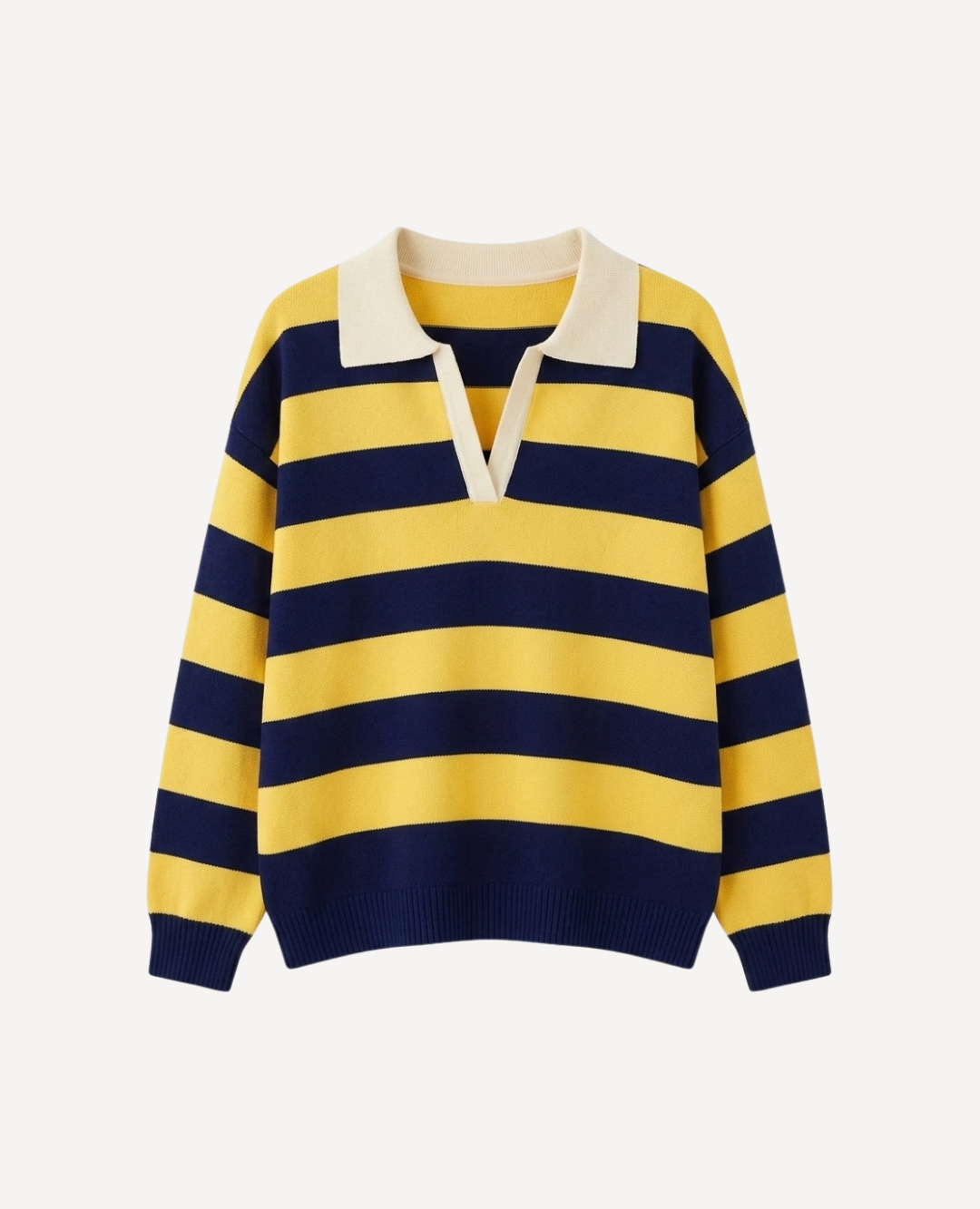 Saco Stripes Amarillo Azul